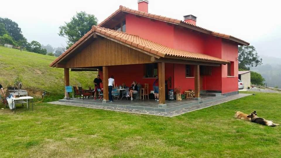 Villa La Casita De Titi Pravia Esterno foto